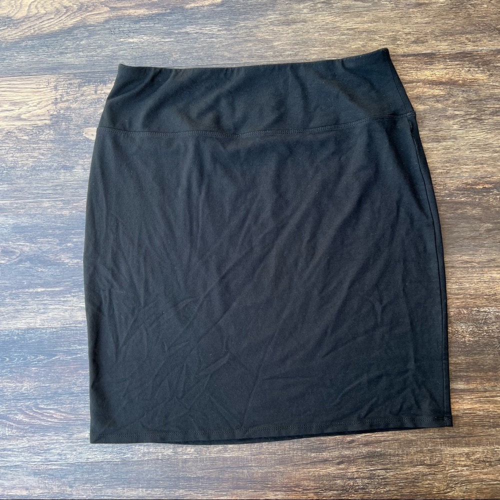 J.Jill Wearever Black Pencil Skirt